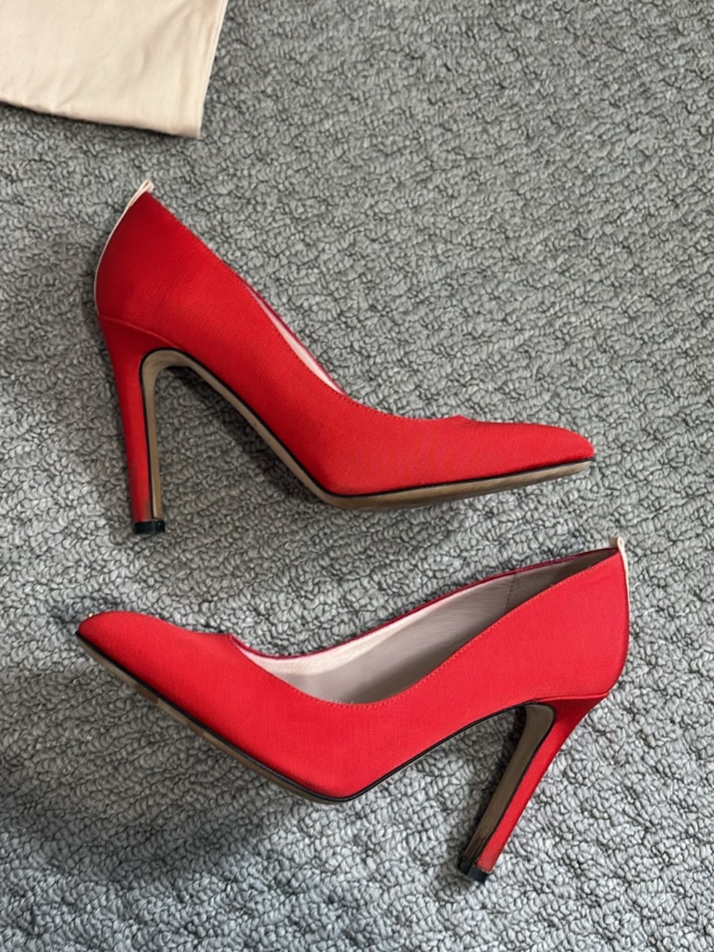 SJP by Sarah Jessica Parker Red Pointed-Toe Stiletto Pumps